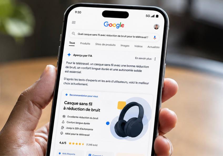 IA Search & parcours client : comment les marques doivent se préparer à être recommandées par l’intelligence artificielle